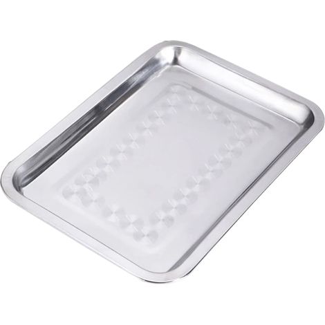Plaque De Cuisson - Plaque À Toasteur - En Acier Inoxydable - Sans Produits Toxiques - Pour Four À Toast - 1 Pièce (1/5)
