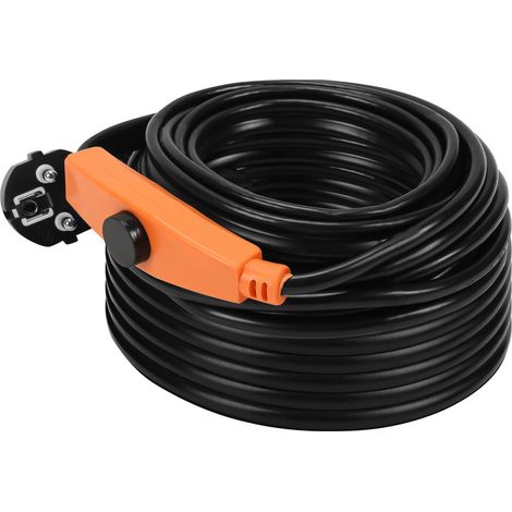 Câble chauffant - 18 m - 288 W - avec thermostat antigel (1/5)