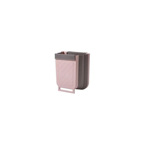 Générique Poubelle murale pliable Bac à déchets suspendu de 9 L pour la cuisine, la voiture et la salle de bain (1/5)