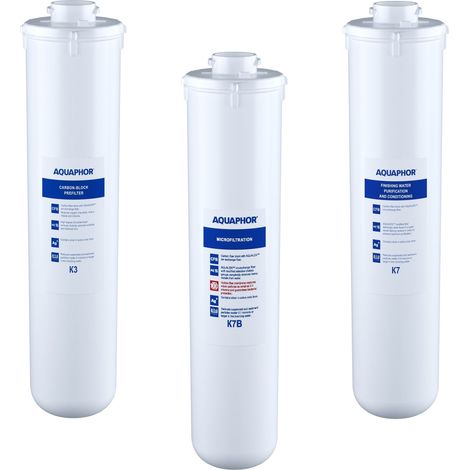 Set di 3 cartucce filtranti Aquaphor K3, K7B, K7 (1/5)