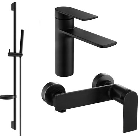 Mexen Zero DS70 Brausegarnitur, Schwarz - 71104DS70-70 (1/4)