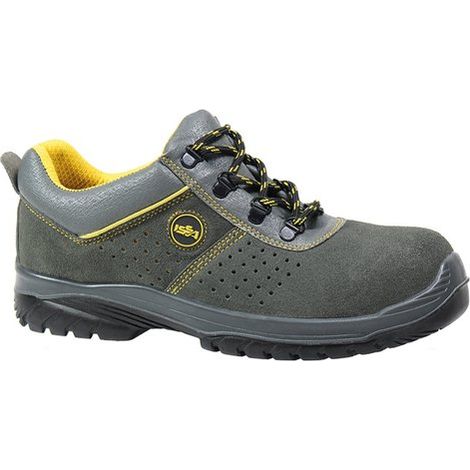 Issa 351280080100 Tirso Scarpe da Lavoro Basse S1P SRC Pelle Traforata Puntale Acciaio Taglia 45 colore Grigio (1/2)