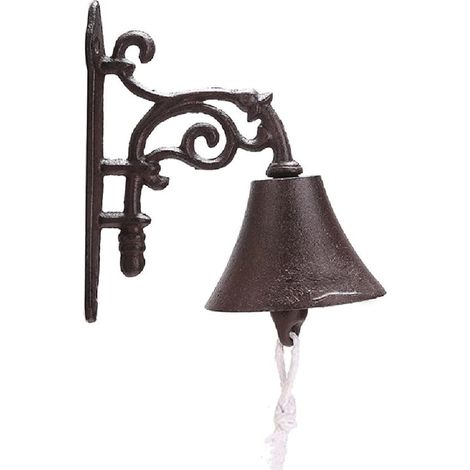 Campanelli a vento in ghisa - Montaggio a parete - Uso esterno - Stile retrò