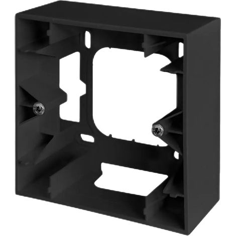 Cadre saillie 1 poste pour SQUARE EASY Anthracite - Eur'Ohm