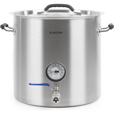 Brauheld Pur 35 Cuve de brassage 35 litres pour bière maison - Inox 30 (1/5)