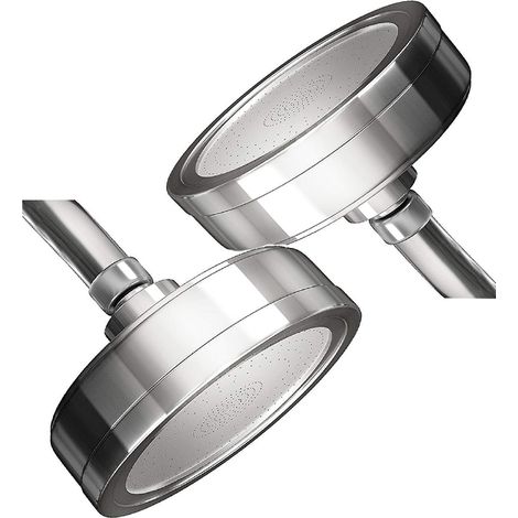 Inch Filter Shower, Shower Water Purifier Shower Head, Filter Booster, VC Shower for Chlorine Skin Care (1/5)