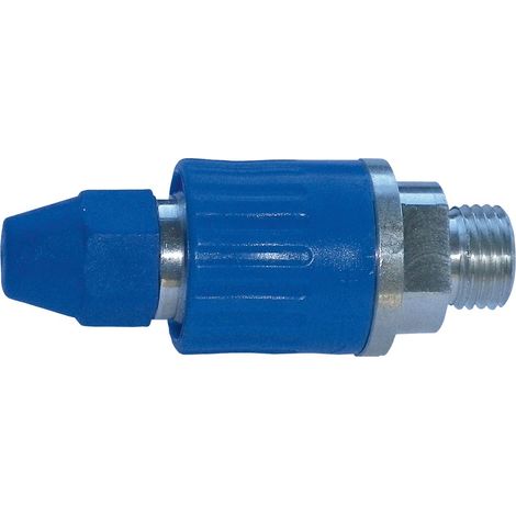 Regulierbare Luftspardüse, Alu, blau (1/2)