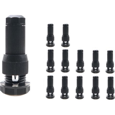 Connecteur Fils Éclairage Paysager - 12 V - Visser Sans Outil - Pour Jardin Terrasse Extérieur - Lot de 12 (1/5)