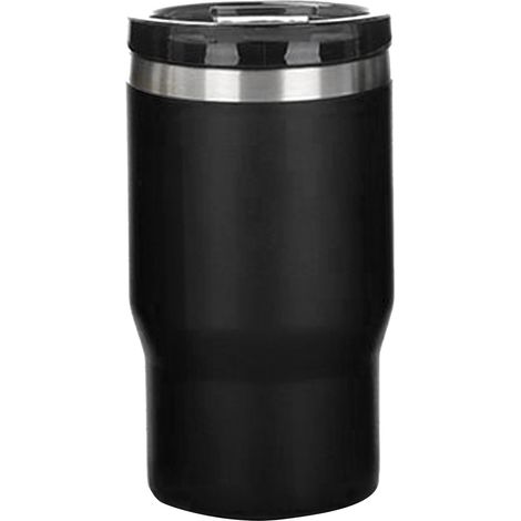 Isolierter Dosenhalter für 14-Unzen-Dosen, Edelstahl 304, für Outdoor-Trinkflaschen, Auto, Schwarz (1/5)