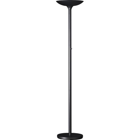 Unilux Lampe de sol LED noire 25 W 180 cm