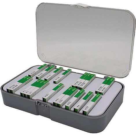 Boîte d’assortiment fusible fin à action retardée (5 x 20), 200 pièces