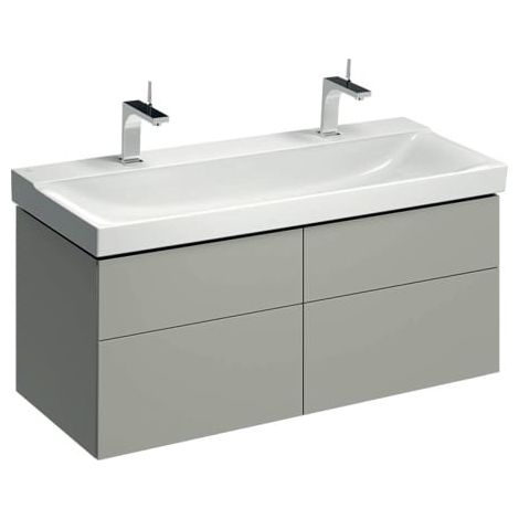 Geberit Xeno 2 mueble bajo lavabo, 1174x530x462mm, 4 cajones, (1/3)