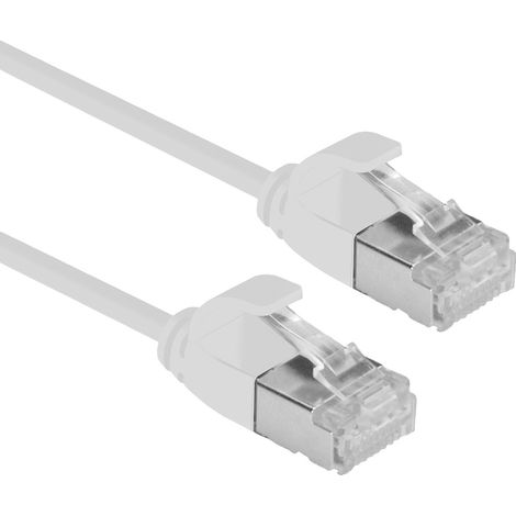 Roline 21.15.3300 RJ45 Patchkabel CAT 6a U/FTP 0.15 m Grau  1 St.