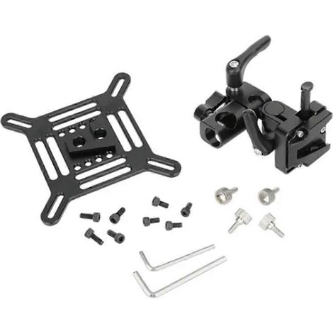 Kompatibel mit VESA-Schnellverschluss-Monitorhalterungen und C-Stand-Adaptern (Baby-Pin-Typ). Geeignet für Monitore von 13 bis 32 Zoll. (1/5)