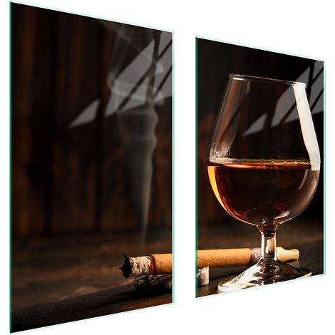 GLASSCHUTZPLATTE FÜR KÜCHE 65x52 WEIN