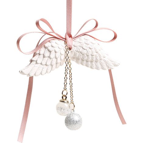 Pendentif de rétroviseur de voiture, pendentif de miroir déodorant en forme d'aile (1/3)