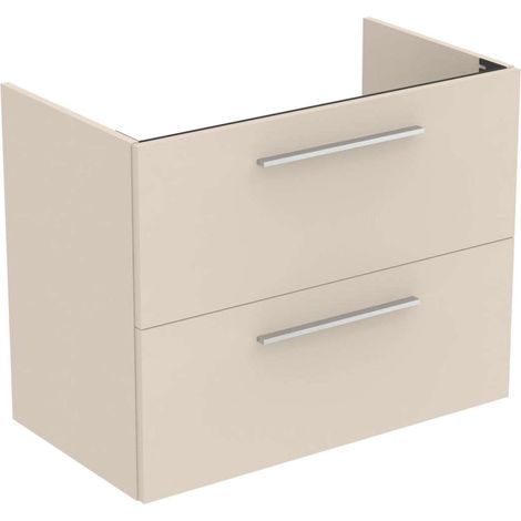 IS MWT-Unterschrank i.life A 2 Auszüge 800x440x630mm Sandbeige matt (1/5)