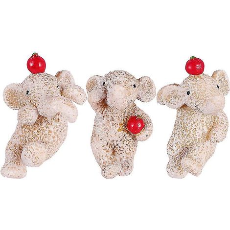 3-teiliges Tierfiguren-Set