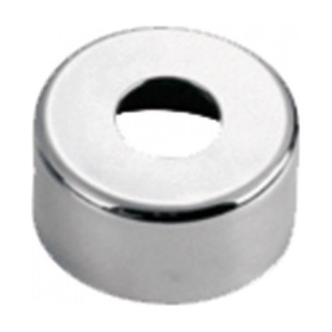 Fleuron rond Ø 88 mm – Laiton chromé pour salle de bains – Dimensions Ø 88, Ø 32, 45 mm – 913474430 – Tres Grifería (1/2)