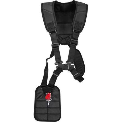 Sangle d'épaule double réglable - - Nylon résistant - Compatible Stihl FS, KM, Ryobi, Dewei - Réglable (1/5)