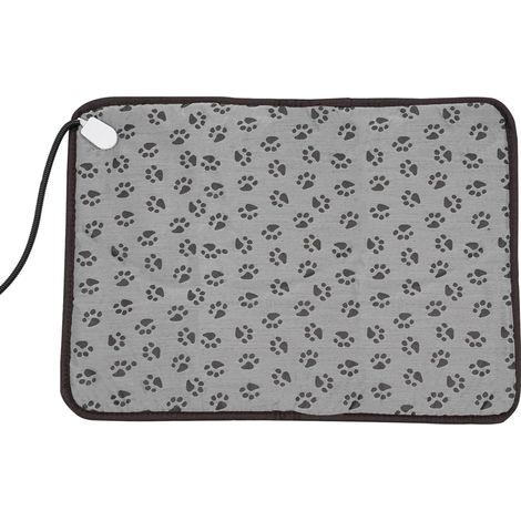 Coussin Chauffant pour Chiens et Chats, 50 X 70 Cm, Imperméable, Coussin Chauffant électrique, 3 Vitesses, Tissu PU Résistant aux Déchirures (1/5)