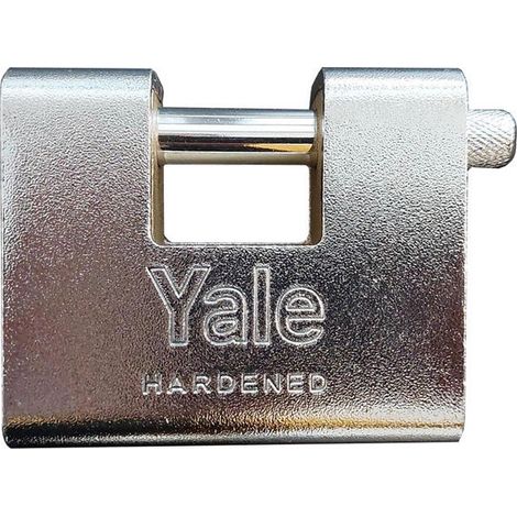 Yale, Lucchetto Corazzato, 91 mm, Cifratura Unica, 2 Chiavi