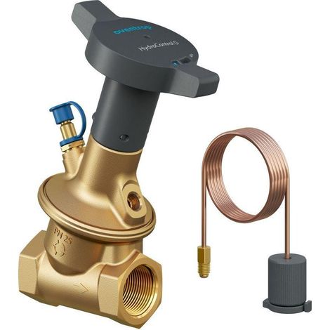 Regolatore di pressione differenziale OV HydroControl D PN 25, 50-300 mbar DN 32, 1 1/4" IG