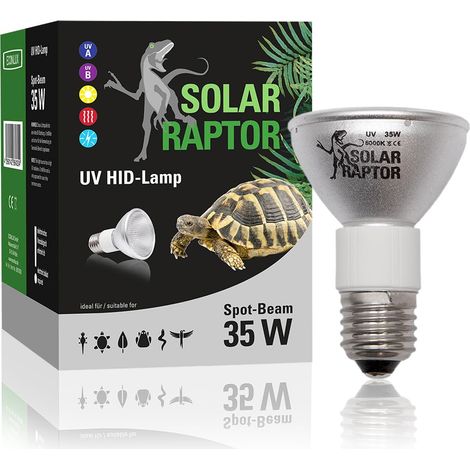 SolarRaptor HID 35W - Faretto UV per terrari (1/5)