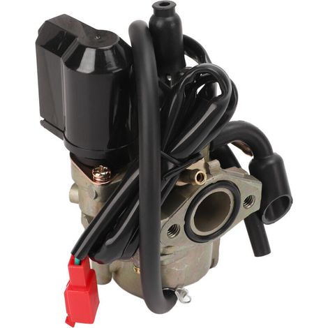 Gruppo carburatore da 17 mm adatto per scooter DIO, Kymco e SYM da 50 cc (modelli: AF24, AF30, TACT50, TG50, TG50M, prodotti nel 1985-1986).