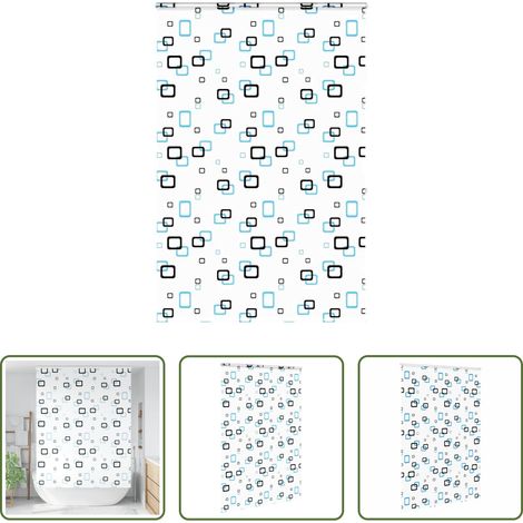 vidaXL Intimité salle de bain - Store enrouleur de douche avec cassette largeur du tissu 146 cm (1/5)