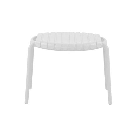 Moia Greenwood Tavolino Valencia Bianco Polipropilene D 67 Outdoor