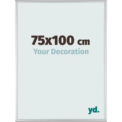 yd. - Cadre photo 75x100 - Argent Mat - Aluminium - Kent