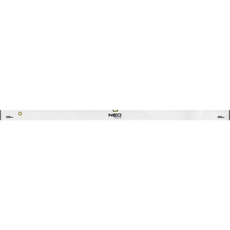 Herramienta de medición Neo 72-523 200 cm aluminio reforzado (1/2)