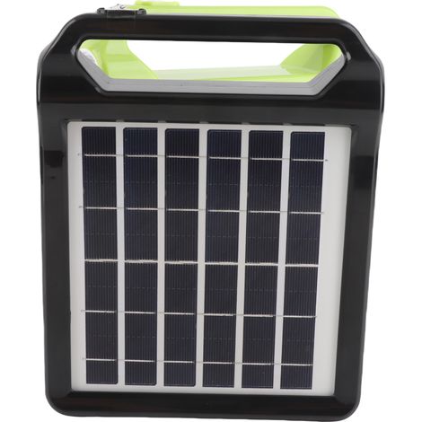 Lámpara Solar LED Recargable 1200mAh, Impermeable y Portátil con Luz Potente – Ideal para Camping y Emergencias (1/5)