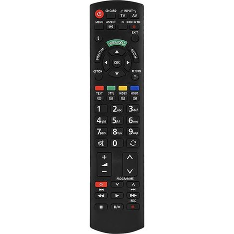 Télécommande de remplacement pour téléviseur N2QAYB000487 (1/5)