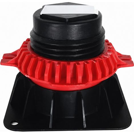 Set di 4 piedini regolabili per piatti doccia da 90 a 125 mm.