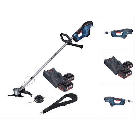 Bosch GFR 18V-23 Professional Akku Freischneider 18 V 230 mm Brushless + 2x Akku 4,0 Ah + Ladegerät
