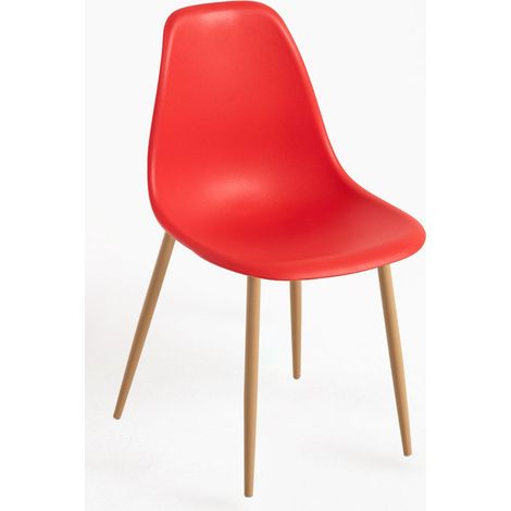 Sillas Comedor - Silla Mykle - Rojo