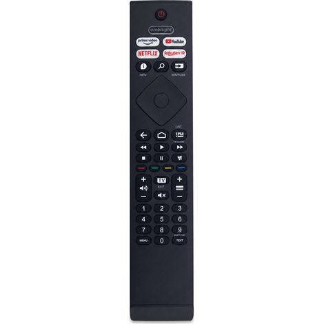 Télécommande TV Compatible avec Philips RM-L1760 BRC0984502/01 BRC0984501/01 (1/5)