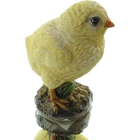 Kaemingk Oster-Deko Küken Gelb gerade schauend 9,5 cm - Polyresin (1/3)
