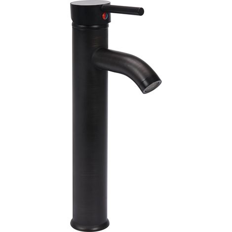 Waschtischarmatur Hoch RETRO BLACK 2