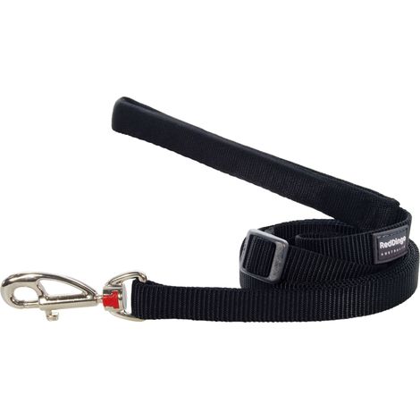 Laisse réglable Red Dingo Basic noire Taille : T1