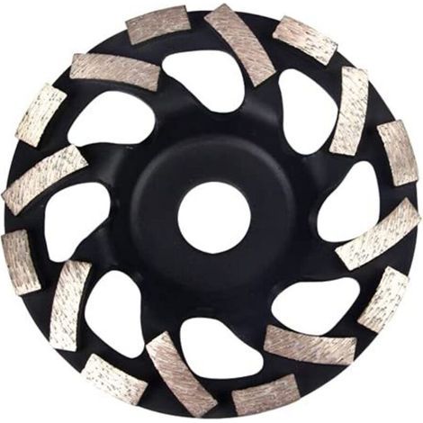 Disque Diamant 125, Disque Poncage Beton, Meulage pour le Béton, Disque abrasif diamanté Extra Speed Béton 125mm Disque Abrasif Diamanté pour Béton, Maçonnerie, Granit, Meule Diamantée pour Meuleuse (1/5)