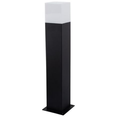 IluminaShop - Baliza Negra Black Edition para Exterior Jardin 1XE27 440mm IP54
