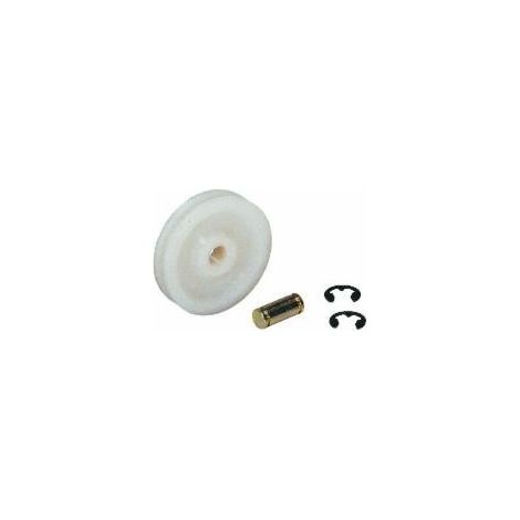 Poulie nylon Ø 48 pour frein de remorque (Lot de 3) (1/2)