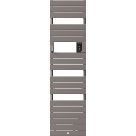 Scaldasalviette Riviera 2, Grigio roccia, 750 W, Stretto - THERMOR - 497550 (1/5)