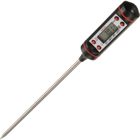 Für digitales Küchenthermometer, ideal für Fleisch/Wein/Marmelade und andere Lebensmittel