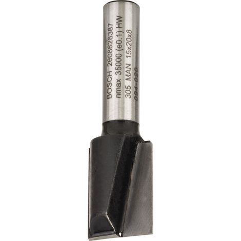 Bosch PRO Nutfräser, 8 mm, D1 15 mm, L 19,6 mm, G 51 mm (1/4)