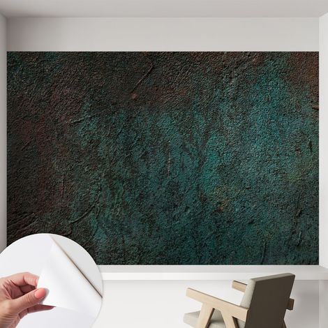 Papier peint autocollant avec imprimé décoratif pour salon et chambre à coucher Installation facile Surface rustique 152x104 cm (1/5)