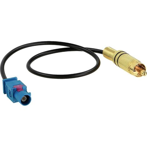 Cable adaptateur camera de recul Fakra male RCA male